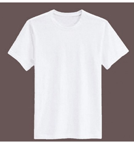 Camiseta Blanca para sublimar imitación algodón M (Medium)